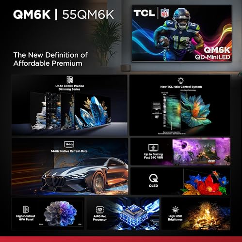 65-Inch QD-Mini LED 4K UHD Google Smart TV C976