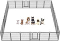 8/16/24/32 Panels Dog Playpen with Doors Y213629