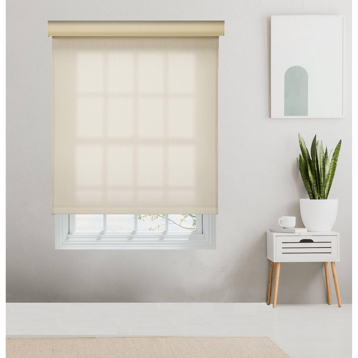 27 W x 78 H Cordless Solar Roller Shade X632253