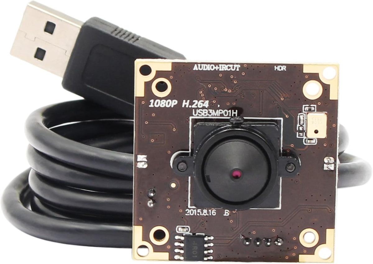 3.0 megapixel WDR USB Camera with 3.7mm pinhole Lens T347478