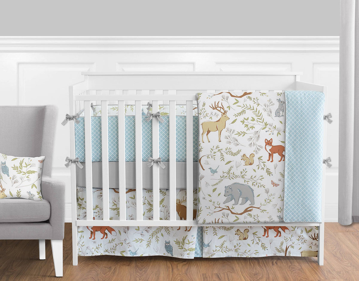 9 Piece Crib Bedding Set W989
