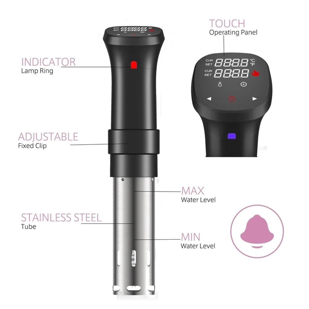 1100W LCD Sous Vide Cooker J799682