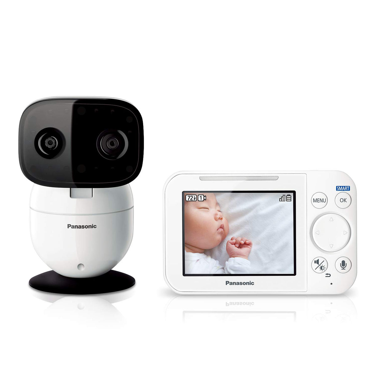 3.5” Color Video Baby Monitor with Camera and Audio V748
