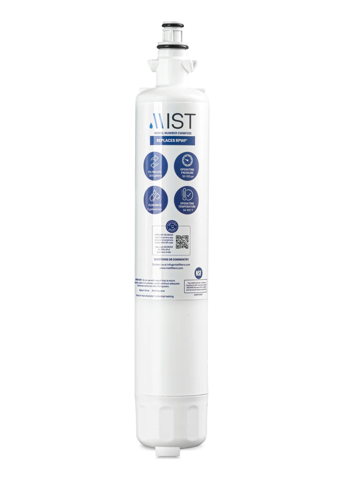2 Pack Refrigerator Water Filter N8218