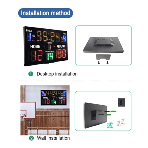 LED Super Bright Portable Electronic Scoreboard Y21493