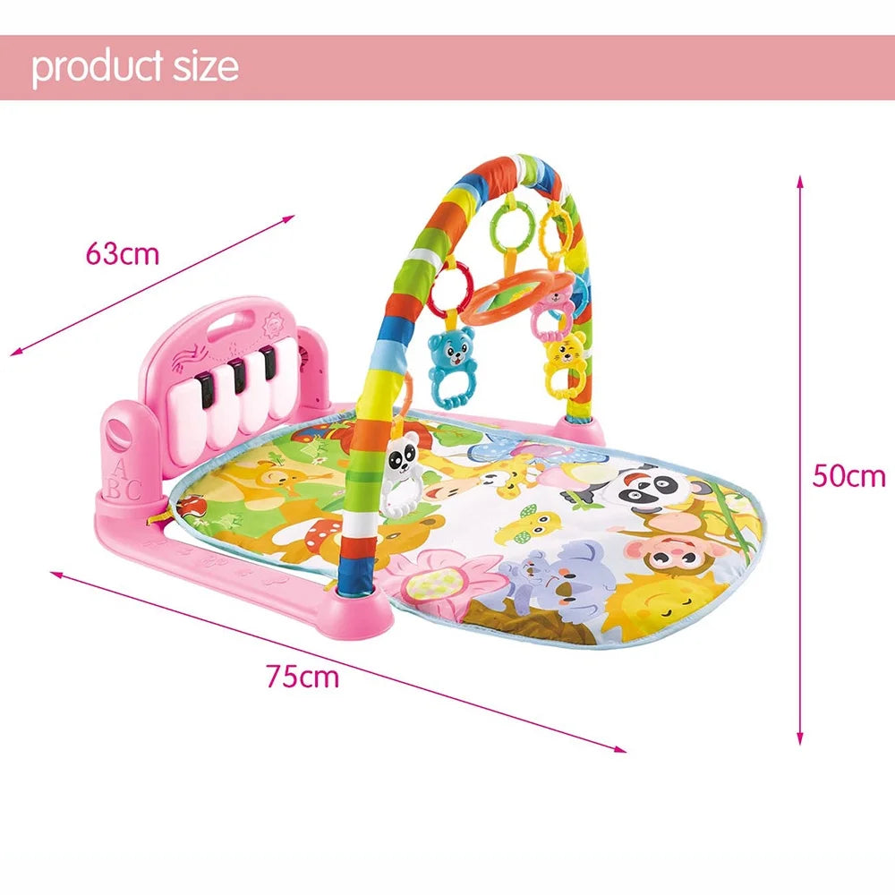 Playmat with Hanging Mirror Musical Activity Center U45420