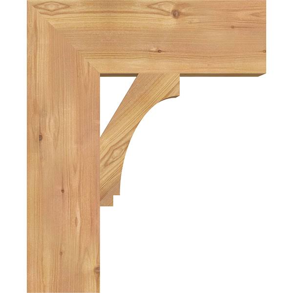 Imperial Block Smooth Bracket, Western Red Cedar P2054