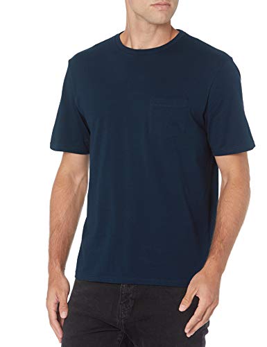 Regular-Fit Short-Sleeve Crewneck Pocket T-Shirt, Pack of 2 B5116