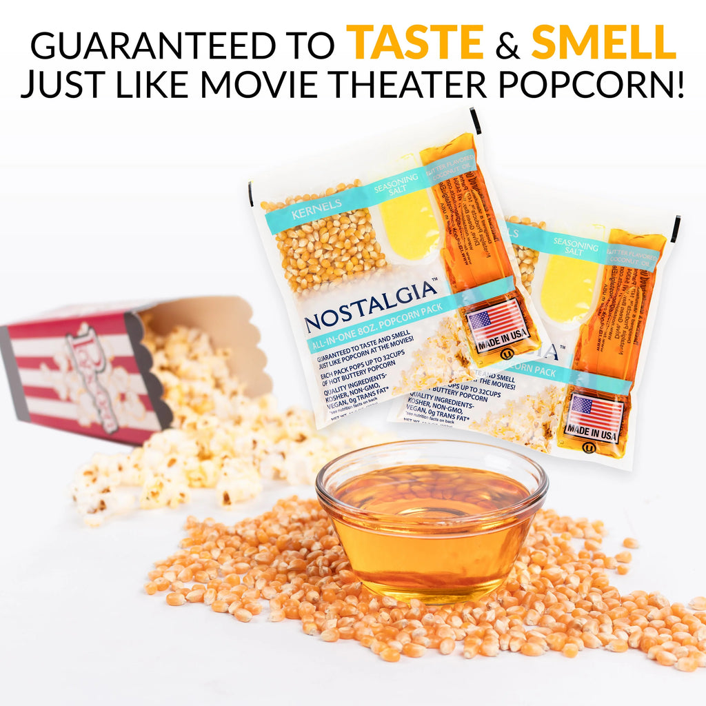 8-Ounce Popcorn Oil & Seasoning Salt 24 Count O750