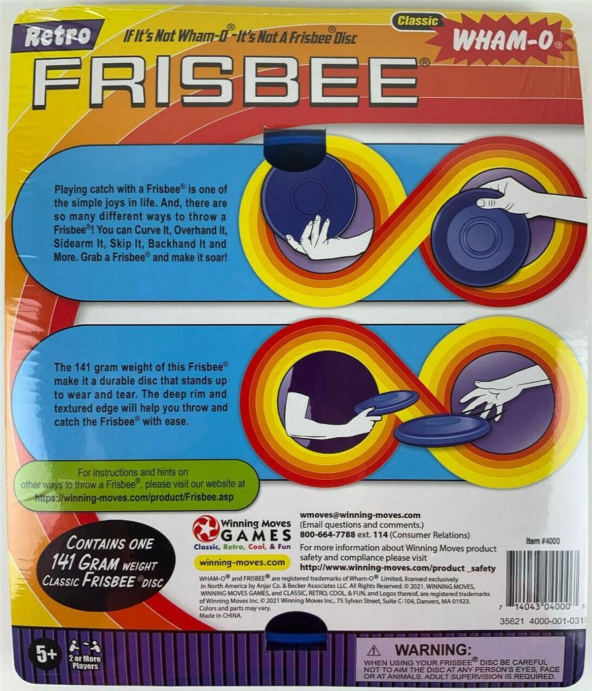 Frisbee Retro 141 G Model W39886