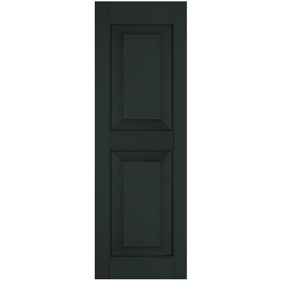 15x22W x 76x22H Exterior Real Wood Western Red Cedar Raised Panel Shutters (Per Pair) Y151
