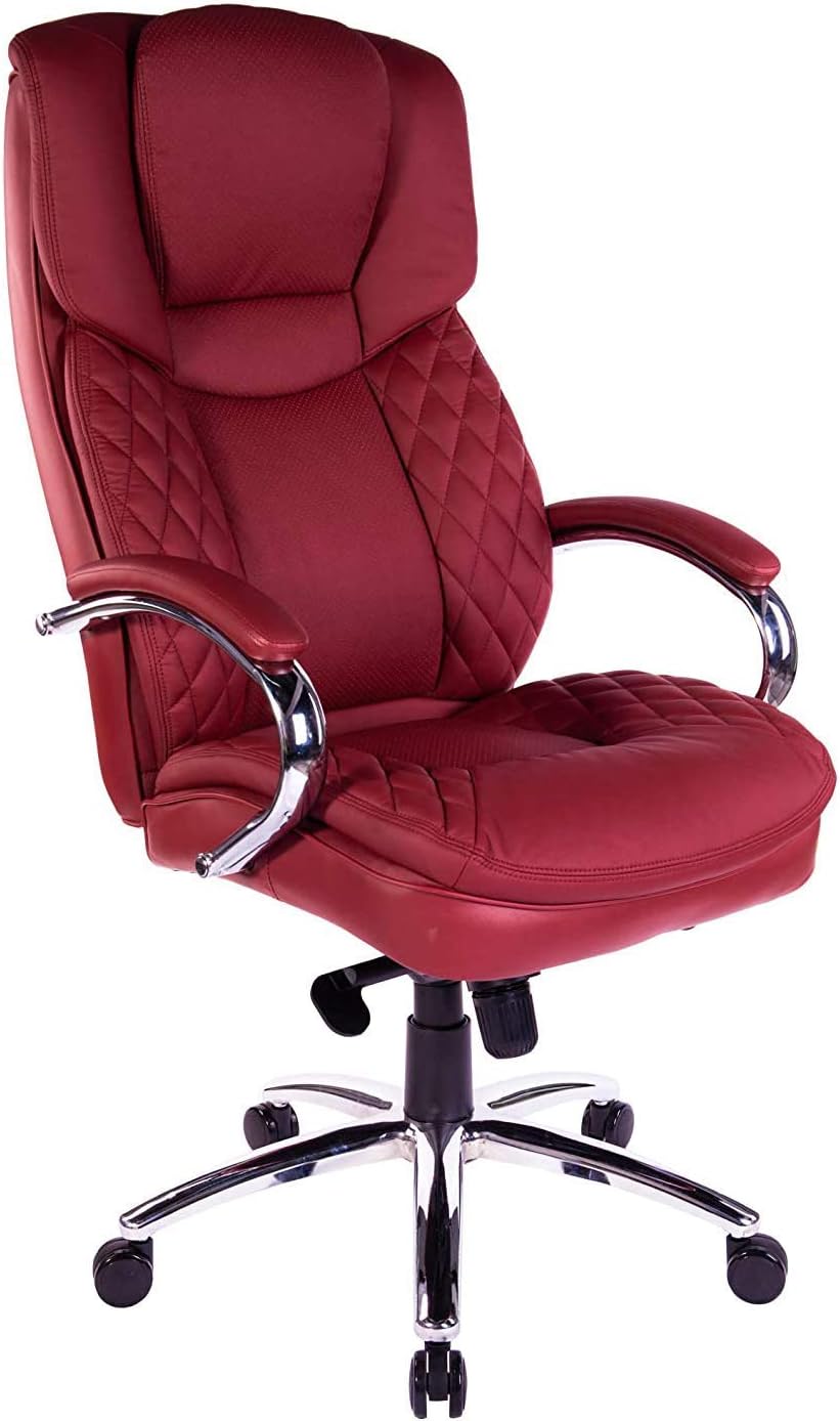 Black Bonded Leather High Back Office Chair C51581