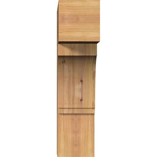 Imperial Block Smooth Bracket, Western Red Cedar P2054