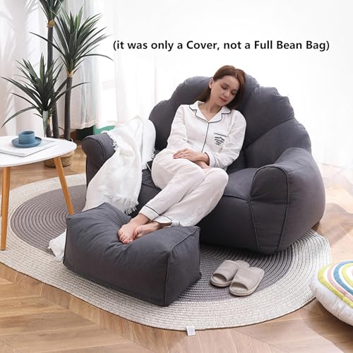 Bean Bag Chair Cotton Sun-Flower Shaped 134 x 71 x 90cm X8241