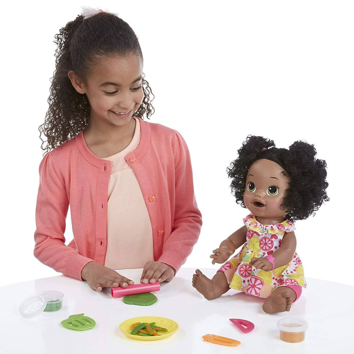 Baby Alive Super Snacks Snackin Sara African American Y4741