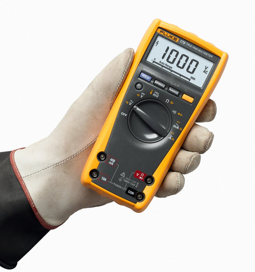 179 Multimeter with Backlight, Built-In Thermometer, True-RMS AC Current and Voltage J712993