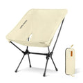 Portable Folding Camping Chair with Carry Bag Black N73198
