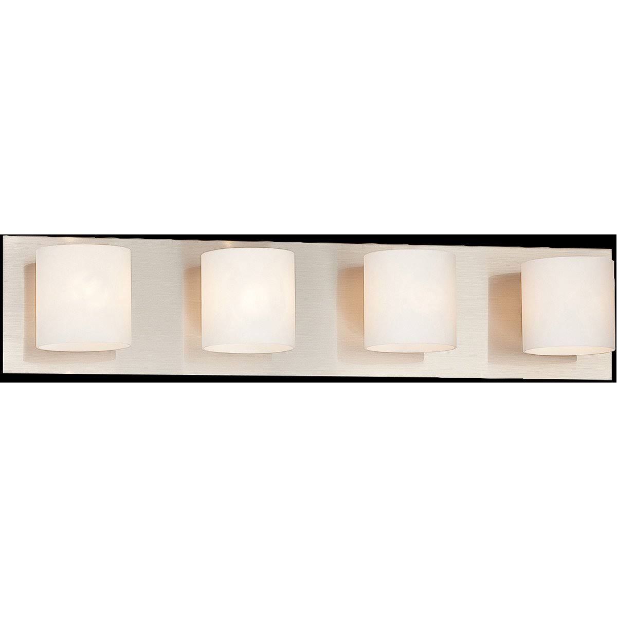 4-Light Bathbar, Satin Nickel R20456