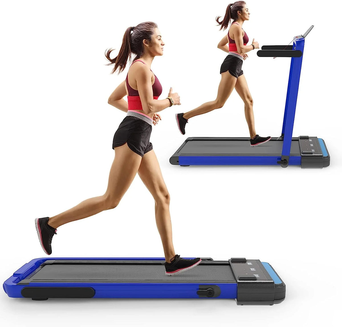 2 in 1 Folding Portable Under Desk Treadmill W567