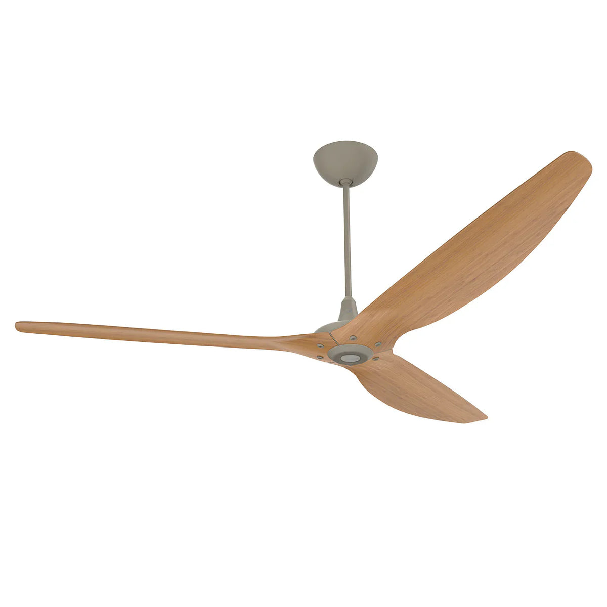 84 Ceiling Fan with Bamboo Blades and Satin Nickel Finish G9793