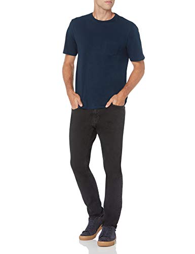 Regular-Fit Short-Sleeve Crewneck Pocket T-Shirt, Pack of 2 B5116