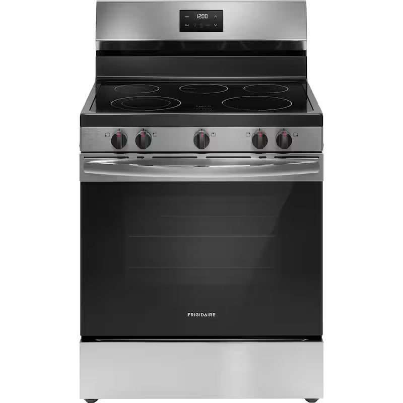 5 Element Freestanding Electric Range in Stainless Steel I900094