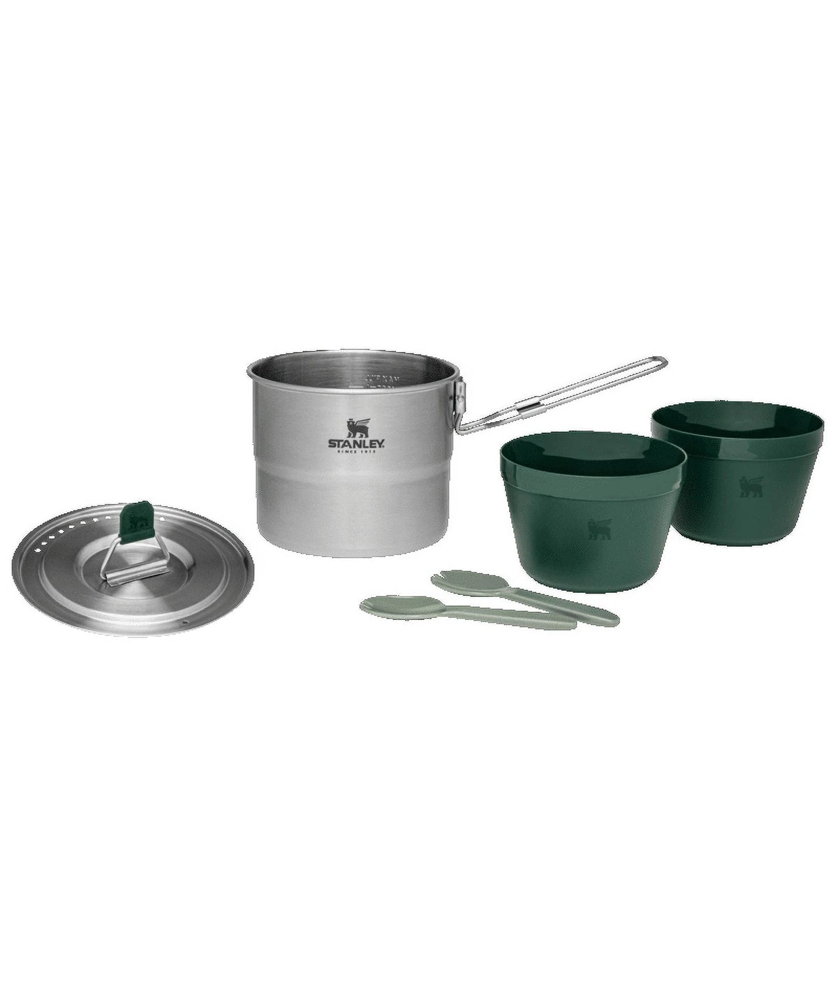 6 Piece Stainless Steel Camping Mess Kits A82497