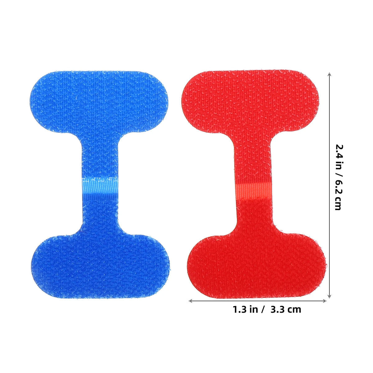 24pcs Assorted Color Nylon Cable Organizers A251062