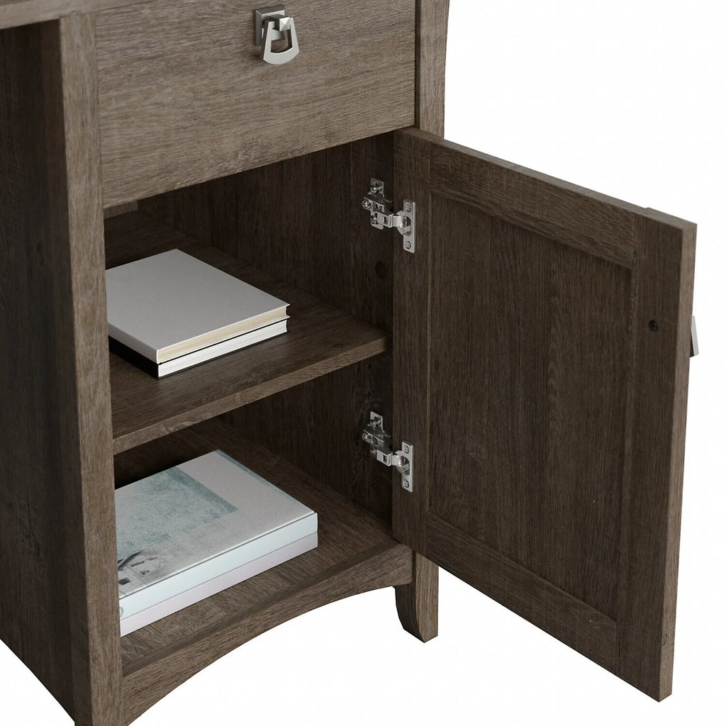 L Shaped Desk With Storage H68969