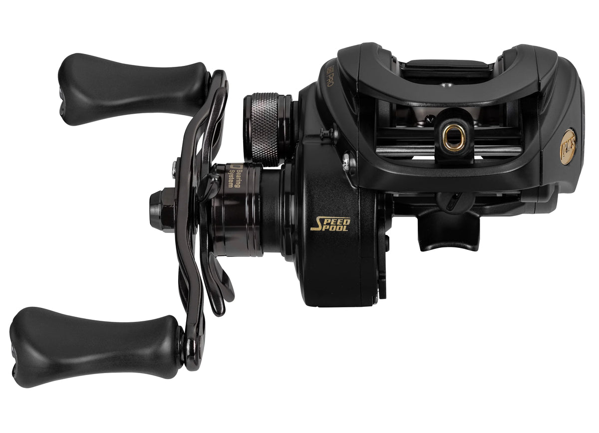 Black Baitcast Fishing Reel, 8.3:1 Gear Ratio, 10 Bearing System G2383