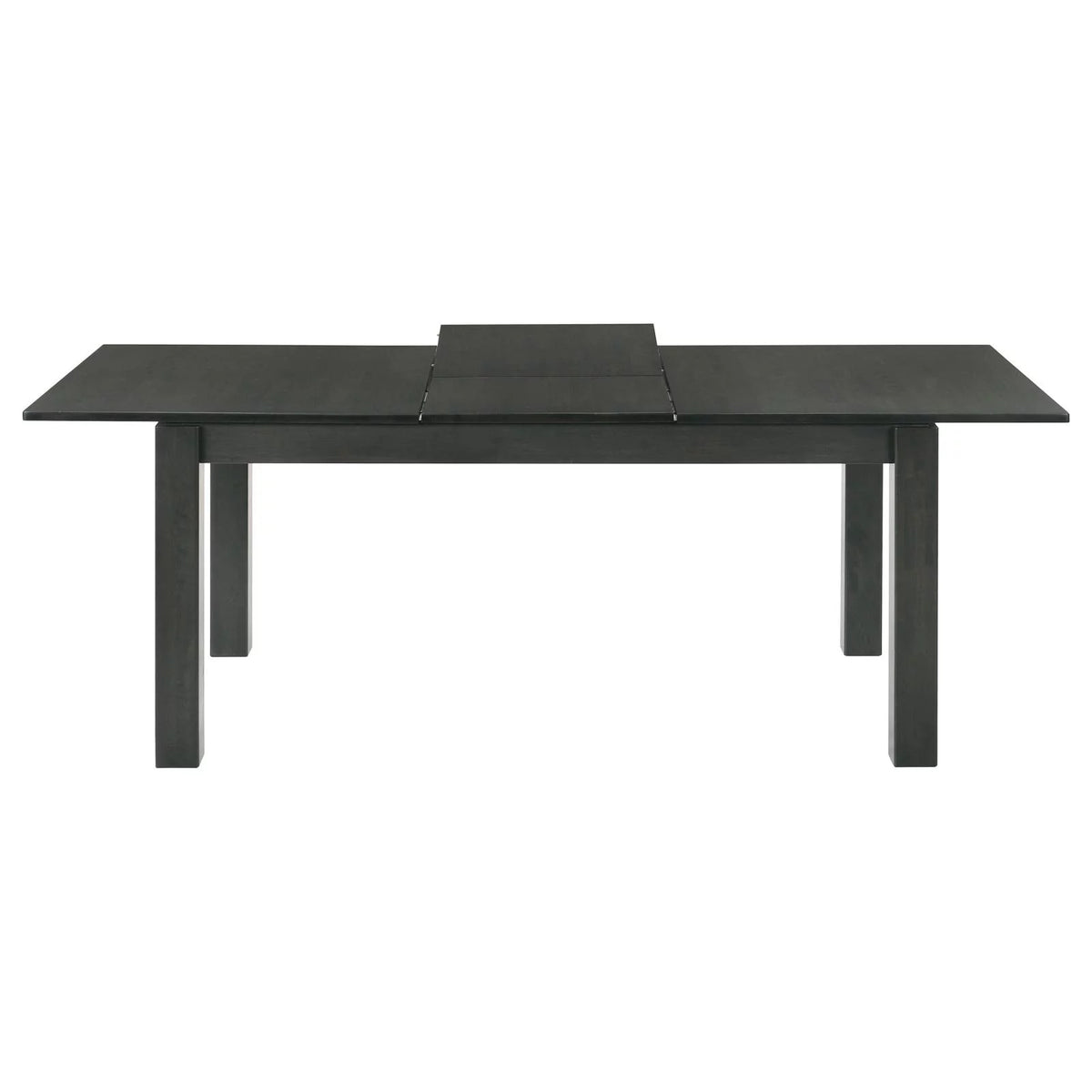 5-piece Rectangular Dining Set Grey and Black D38290