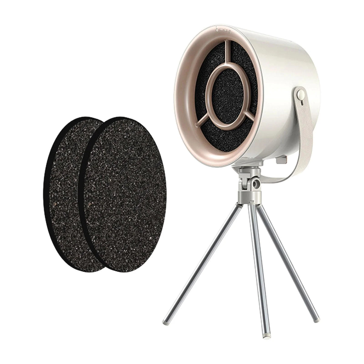 Mini Desktop Range Hood Exhaust Fan with Filter USB Charging M626395