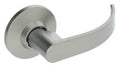Polished Chrome Lever Round Rose Privacy Set J12048
