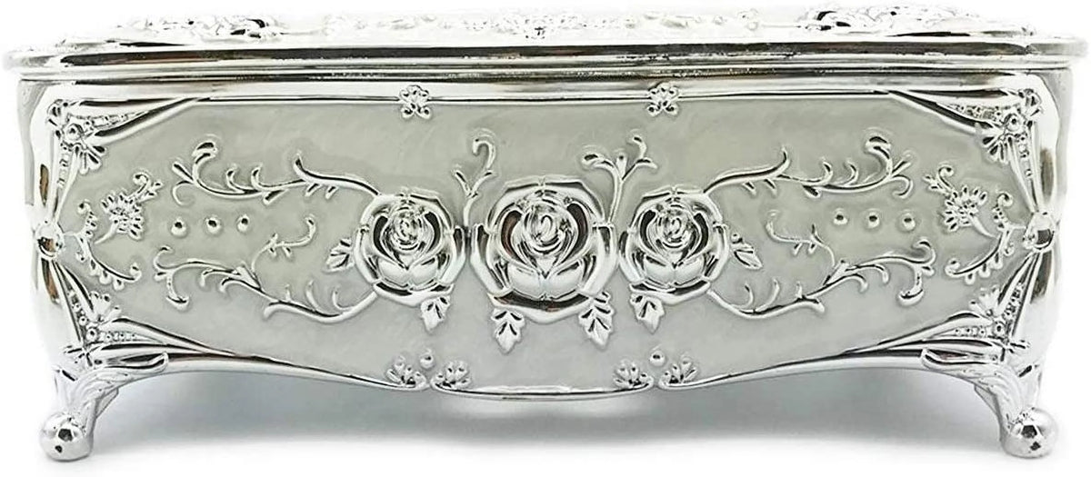 Silver Plastic Tissue Box Holder Cover Q144891