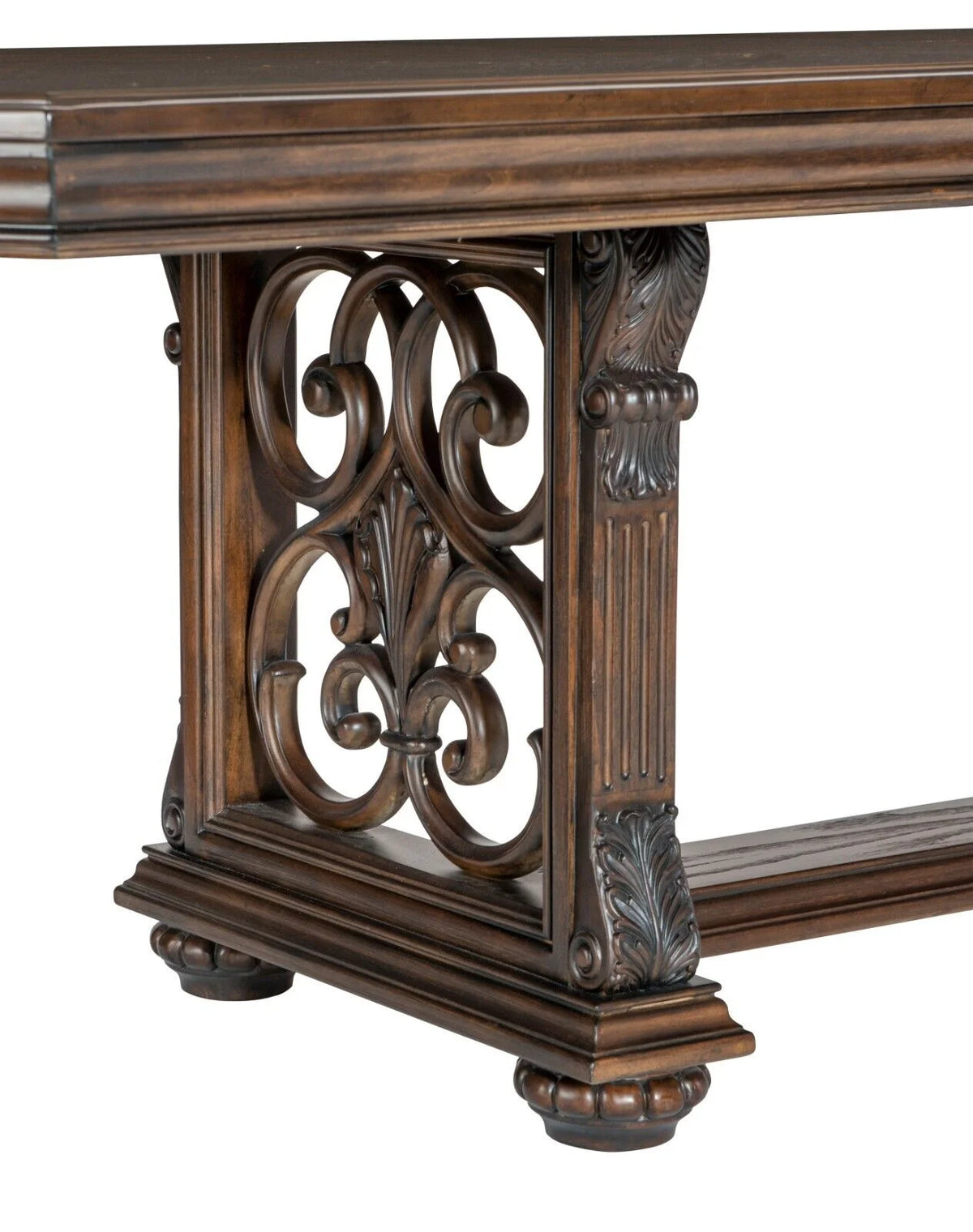 9 Pc Dark Oak Dining Set Y9950