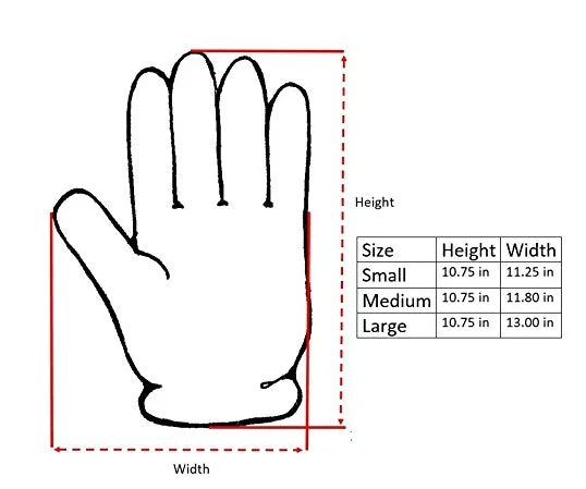 Non-Stick Disposable Food Service Gloves (5 Boxes = 500pc total) X620910