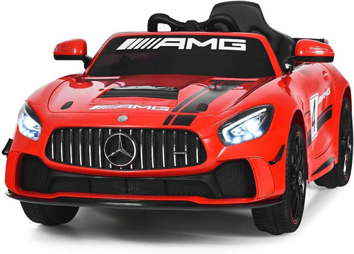 12V Licensed Mercedes Benz AMG GT Electric Ride On Car, Black X10062