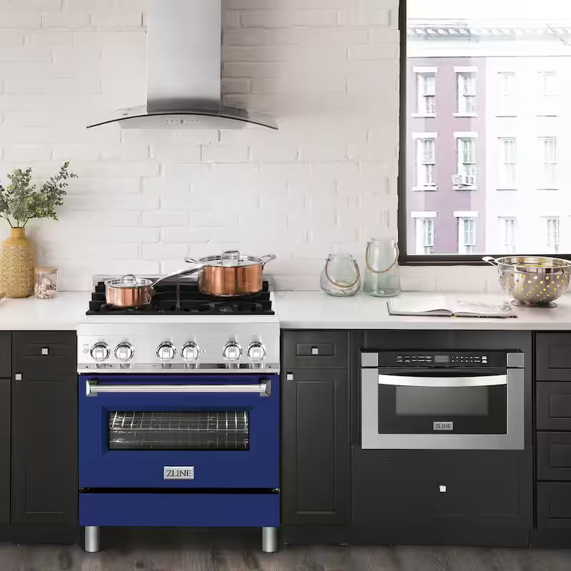 4 Burner Dual Fuel Range in Stainless Steel F692540