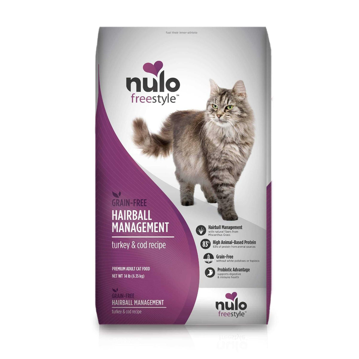Grain-Free Turkey & Cod Recipe Dry Cat Food T610