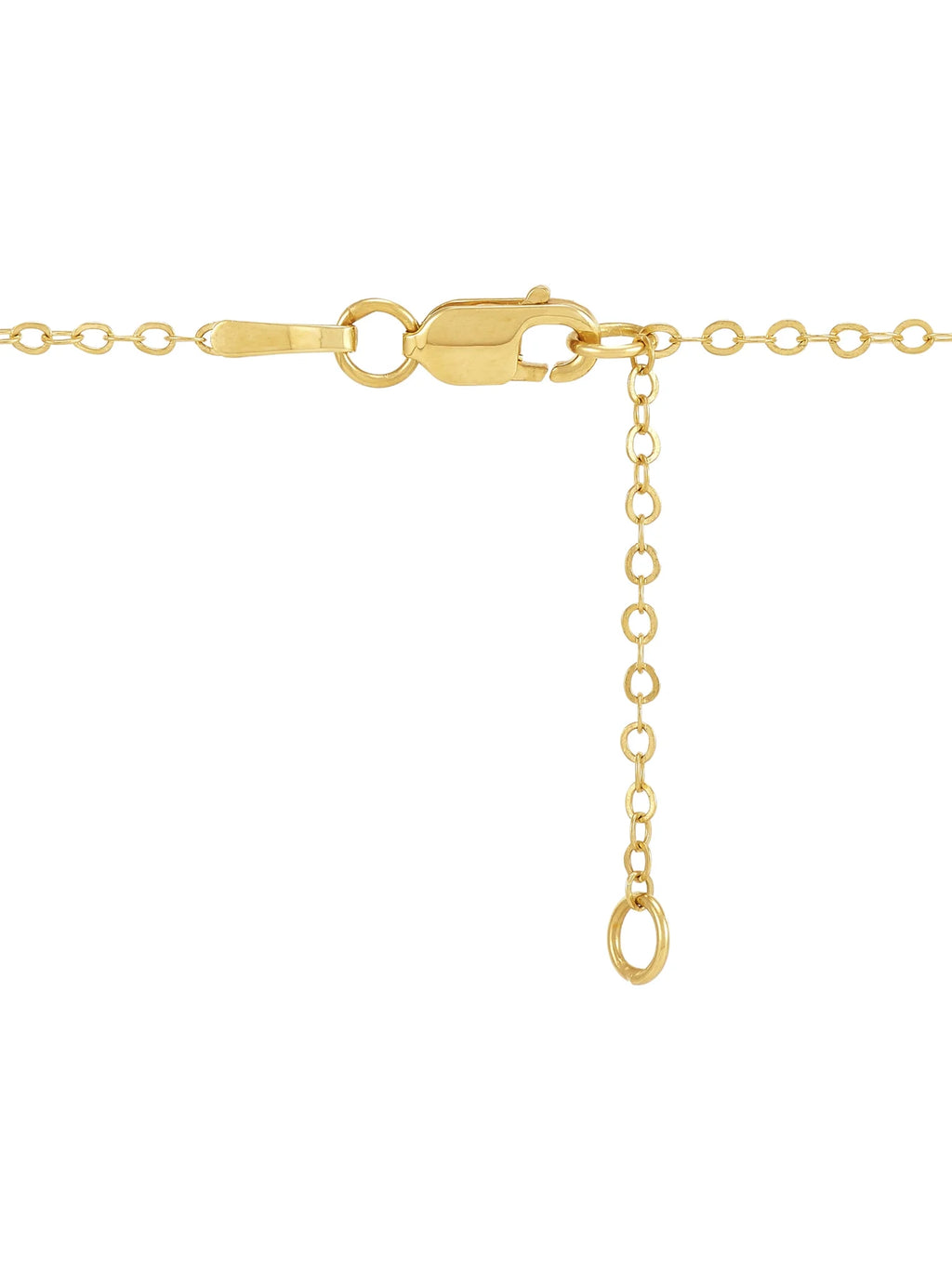 Sterling Silver and 14KT Gold Plated Open Heart Adjustable Necklace C245