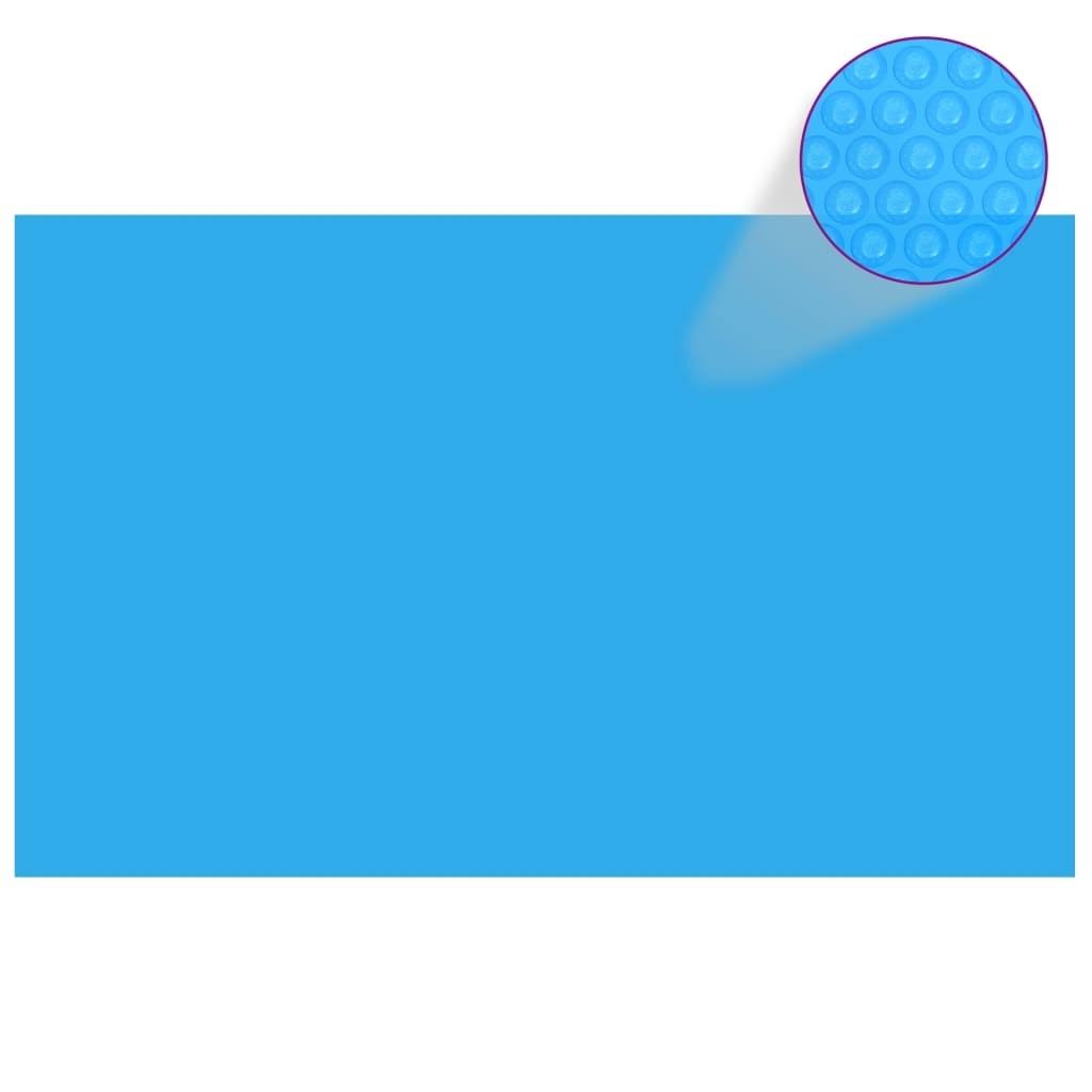 Rectangular Pool Cover 315x22x196.9x22 PE Blue F9844