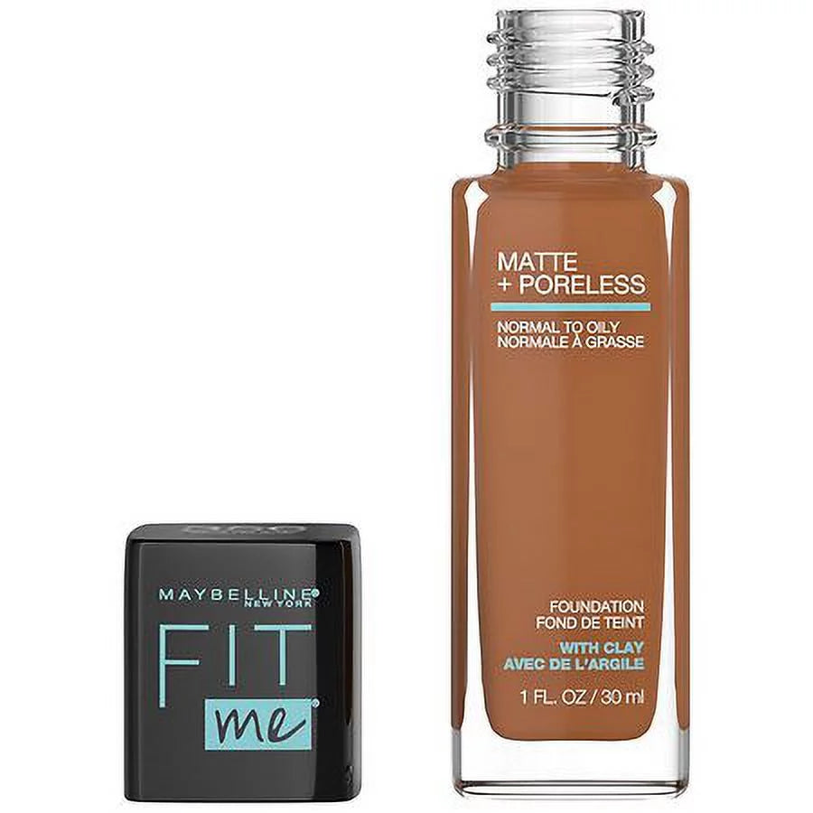 Matte + Poreless Liquid Foundation Makeup, Warm Coconut 1.0 fl oz Pack of 2 G685