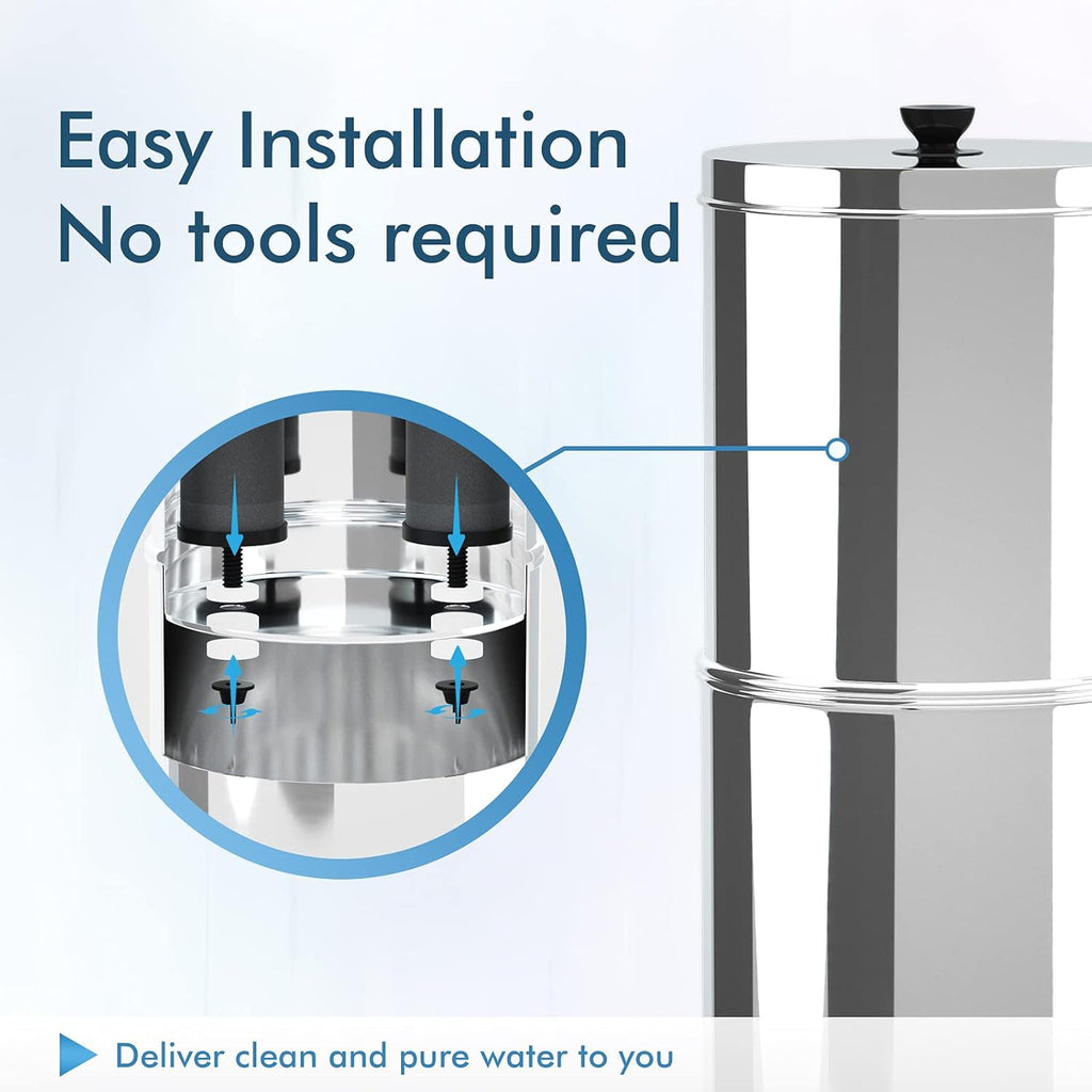 Black Purification Elements Water Purifier Replacement Filters J7626