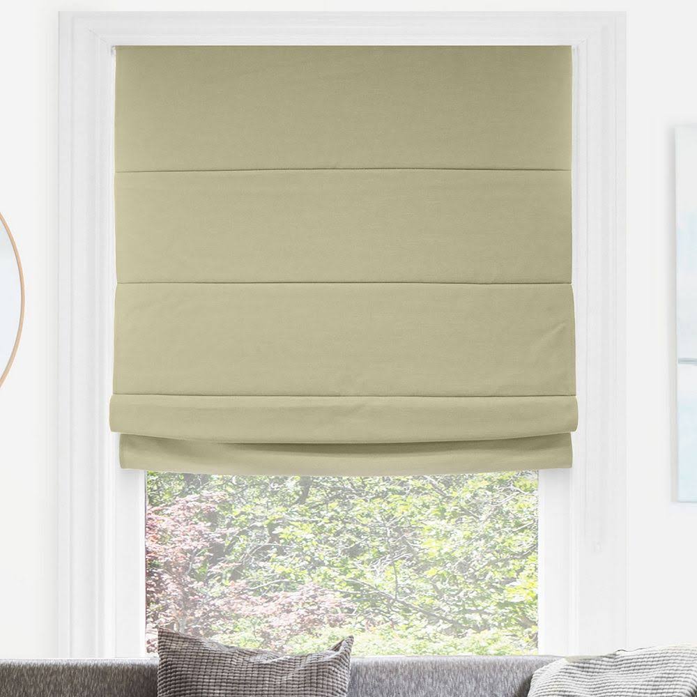 Blackout Cordless Roman Shades 35 x 64 O8000