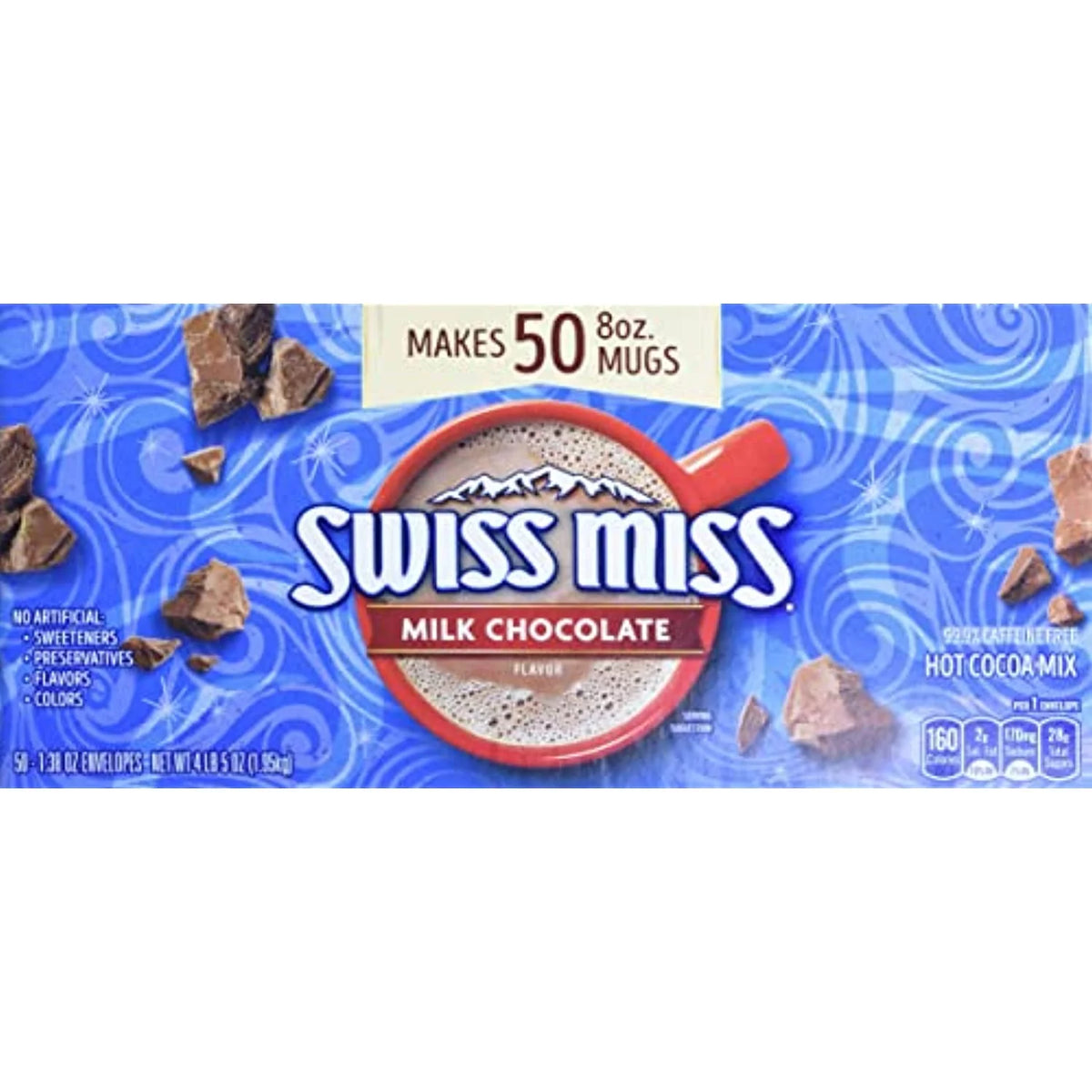 50 Ct Milk Chocolate Hot Cocoa Mix Packets P43807