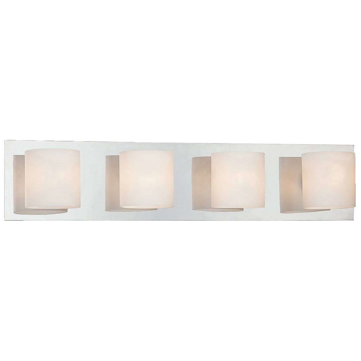 4-Light Bathbar, Satin Nickel R20456