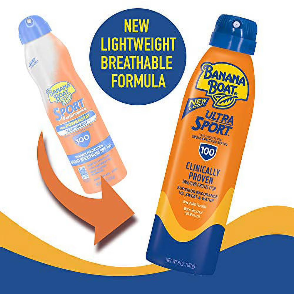 SPF 100 Sunscreen Spray, 6 Ounces S1586