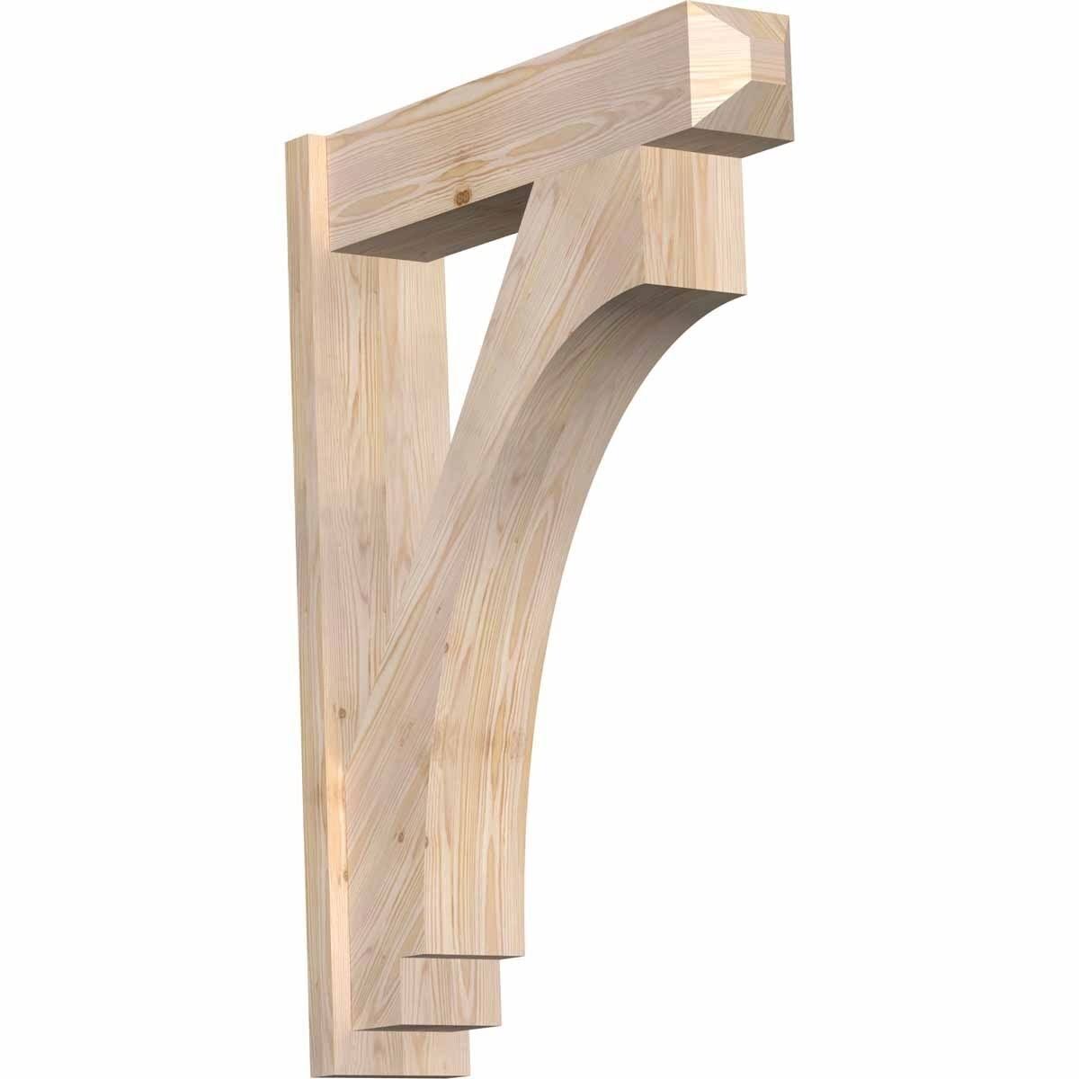 7 1/2x22W x 32x22D x 44x22H Douglas Fir Craftsman Outlooker G905912