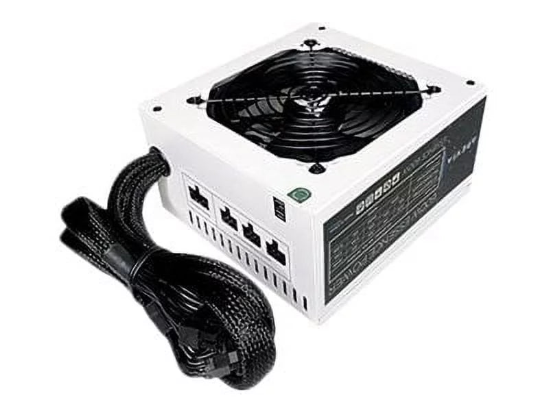 600 Watt White ATX12V Power Supply H8614
