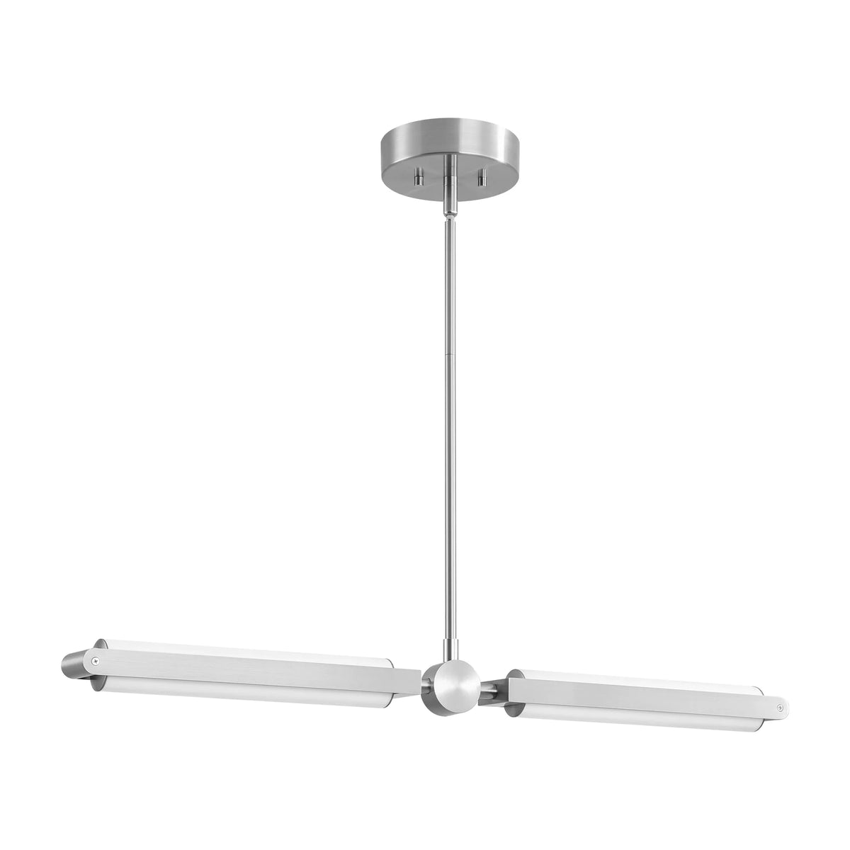 2-Light Integrated LED Contemporary Pendant F1829